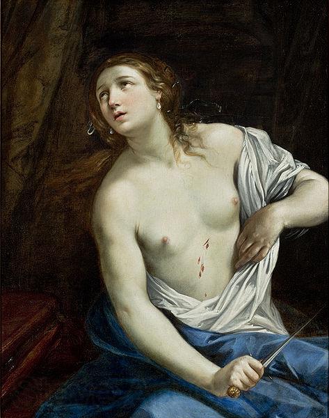 Workshop of Anton von Maron The Suicide of Lucretia Norge oil painting art